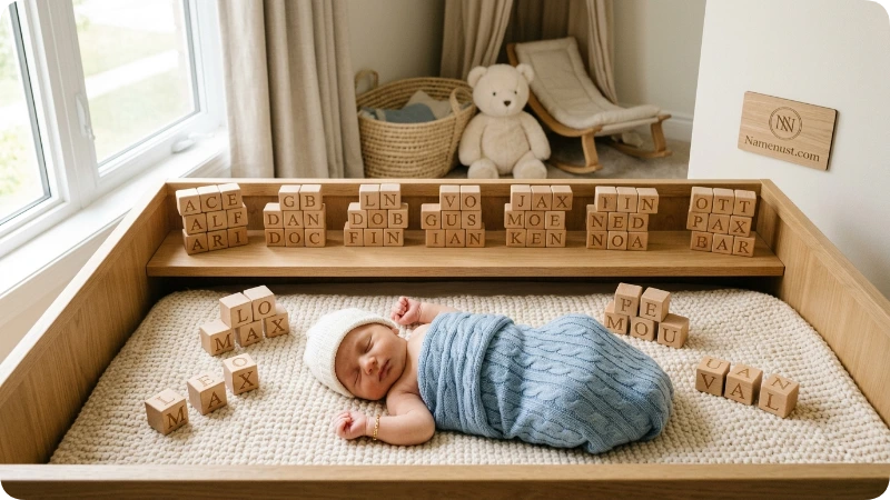 Full 3 Letter Boy Names List