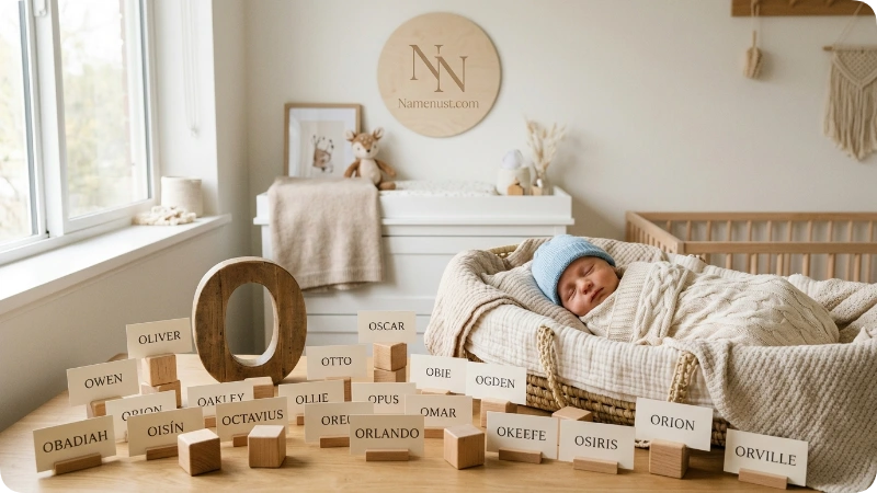 Full List of Boy Names That Start With O
